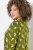Ulla Popken 845190 Robe en jersey fleurie Turquoise - Robes en jersey - 
