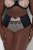 Ulla Popken 845347 Strings à fleurs Vieux rose - Culottes - 