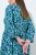 Ulla Popken 845360 Robe mi-longue imprimée Bleu clair - Robes midi - Robes mi-longues pour femmes rondes