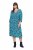 Ulla Popken 845360 Robe mi-longue imprimée Bleu clair - Robes midi - Robes mi-longues pour femmes rondes
