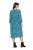 Ulla Popken 845360 Robe mi-longue imprimée Bleu clair - Robes midi - Robes mi-longues pour femmes rondes