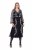 Ulla Popken 845366 Robe de soirée à col V Noir - Robes de soirée - Robes de soirée en grandes tailles