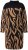 Ulla Popken 845378 Robe en maille à imprimé animal Beige - Robes de soirée - Robes de soirée en grandes tailles