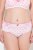 Ulla Popken 845425 Culottes en dentelle Rose - Culottes - 