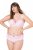Ulla Popken 845425 Culottes en dentelle Rose - Culottes - 