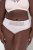 Ulla Popken 845511 Culottes en dentelle Rose - Culottes - 