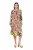 Ulla Popken 845512 Robe chemise fleurie Rouge baie - Robes midi - Robes mi-longues pour femmes rondes