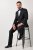 JP1880 Adonis Veste de smoking Noir - Costumes - Costumes grandes tailles 