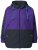 Ulla Popken 845648 Coupe-vent à manches chauve-souris Lilas - Vestes - Vestes grande taille pour femme