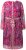 Ulla Popken 845649 Robe mi-longue à manches longues Rouge baie - Robes midi - Robes mi-longues pour femmes rondes
