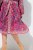 Ulla Popken 845649 Robe mi-longue à manches longues Rouge baie - Robes midi - Robes mi-longues pour femmes rondes