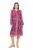 Ulla Popken 845649 Robe mi-longue à manches longues Rouge baie - Robes midi - Robes mi-longues pour femmes rondes