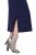 Ulla Popken 845705 Robe en jersey Bleu marine - Robes midi - Robes mi-longues pour femmes rondes