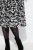 Ulla Popken 845825 Robe mi-longue fleurie à manches 3/4 Noir - Robes midi - Robes mi-longues pour femmes rondes