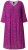 Ulla Popken 845825 Robe mi-longue fleurie à col V Lilas - Robes midi - Robes mi-longues pour femmes rondes