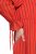 Ulla Popken 845863 Robe mi-longue rayée à ceinture à nouer Corail - Robes midi - Robes mi-longues pour femmes rondes