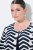 Ulla Popken 846012 Veste Bleu marine - Vestes - Vestes grande taille pour femme