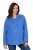Ulla Popken 846021 Manteau en polaire Bleu - Manteaux - Manteaux grande taille pour femme