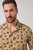 JP1880 Boxy Cuba Short Sleeve Shirt Camel - Chemises - Chemises Grandes Tailles Hommes