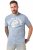 JP1880 846221 Rolling Stones Tongue T-shirt Bleu clair - T-shirts de groupes - T-shirts de groupes de musique