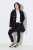 Ulla Popken 846278 Manteau softshell Noir - Manteaux - Manteaux grande taille pour femme