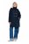 Ulla Popken 846278 Manteau softshell Bleu marine - Manteaux - Manteaux grande taille pour femme