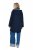 Ulla Popken 846278 Manteau softshell Bleu marine - Manteaux - Manteaux grande taille pour femme