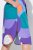 Ulla Popken 846351 Robe chemise imprimée Lilas - Robes midi - Robes mi-longues pour femmes rondes