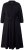 Ulla Popken 846373 Robe mi-longue à ceinture à nouer Noir - Robes midi - Robes mi-longues pour femmes rondes