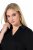 Ulla Popken 846373 Robe mi-longue à ceinture à nouer Noir - Robes midi - Robes mi-longues pour femmes rondes