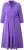 Ulla Popken 846373 Robe sweat trapèze à manches 3/4 Lilas - Robes - Des robes dans toutes les tailles