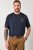 JP1880 846657 T-shirt bellyfit à badges Bleu marine TALL - TALL T-shirts - T-Shirts Longueur Extra pour Grands Hommes