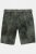 JP1880 846895 Bermuda en cuir de chèvre velours Olive foncé - Shorts - Shorts hommes grande taille