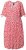 Ulla Popken 846912 Robe mi-longue imprimée Corail - Robes midi - Robes mi-longues pour femmes rondes