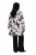 Ulla Popken 846923 Blazer imprimé à col châle Taupe - Blazers - Vestes blazer pour femme, grandes tailles