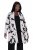 Ulla Popken 846923 Blazer imprimé à col châle Taupe - Blazers - Vestes blazer pour femme, grandes tailles