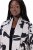 Ulla Popken 846923 Blazer imprimé à col châle Taupe - Blazers - Vestes blazer pour femme, grandes tailles