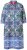 Ulla Popken 846952 Robe chemise fleurie Blanc - Robes midi - Robes mi-longues pour femmes rondes