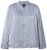 Ulla Popken 847191 Blouson brillant à col teddy Gris - Vestes - Vestes grande taille pour femme