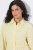 Ulla Popken 847224 Robe en lin mélangé Jaune - Robes d'été - Robes légères d'été en grande taille