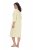 Ulla Popken 847224 Robe en lin mélangé Jaune - Robes d'été - Robes légères d'été en grande taille