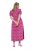 Ulla Popken 847409 Robe longue imprimée Rouge baie - Robes maxi - Robes longues pour femmes rondes