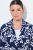 Ulla Popken 847586 Blazer en jacquard fleuri Bleu marine - Blazers - Vestes blazer pour femme, grandes tailles