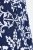 Ulla Popken 847586 Blazer en jacquard fleuri Bleu marine - Blazers - Vestes blazer pour femme, grandes tailles
