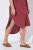 Ulla Popken 847797 Robe chemise Rouge rouille - Robes chemise - 