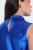 Ulla Popken 847862 Robe en satin Bleu roi - Robes d'été - Robes légères d'été en grande taille