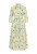 Ulla Popken 848081 Robe chemise rayée Blanc - Robes maxi - Robes longues pour femmes rondes
