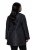Ulla Popken 848099 Blazer fleuri en jacquard à boutonnage caché Noir - Blazers - Vestes blazer pour femme, grandes tailles