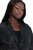 Ulla Popken 848099 Blazer fleuri en jacquard à boutonnage caché Noir - Blazers - Vestes blazer pour femme, grandes tailles