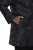 Ulla Popken 848099 Blazer fleuri en jacquard à boutonnage caché Noir - Blazers - Vestes blazer pour femme, grandes tailles